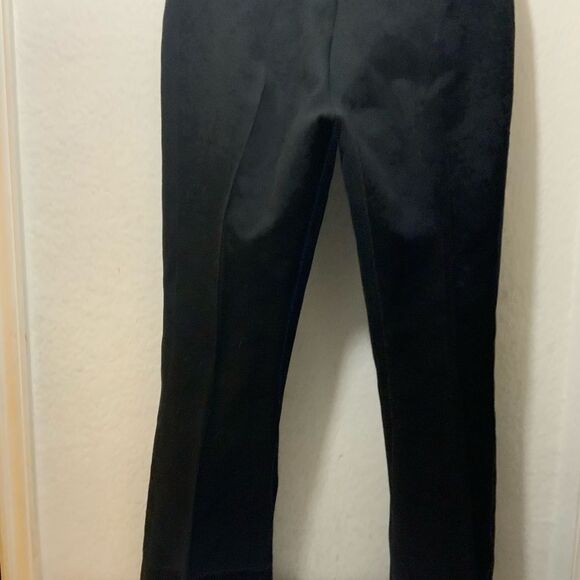 High Sport Kick Cotton Crop Flare Pant Black size L - Picture 7 of 12